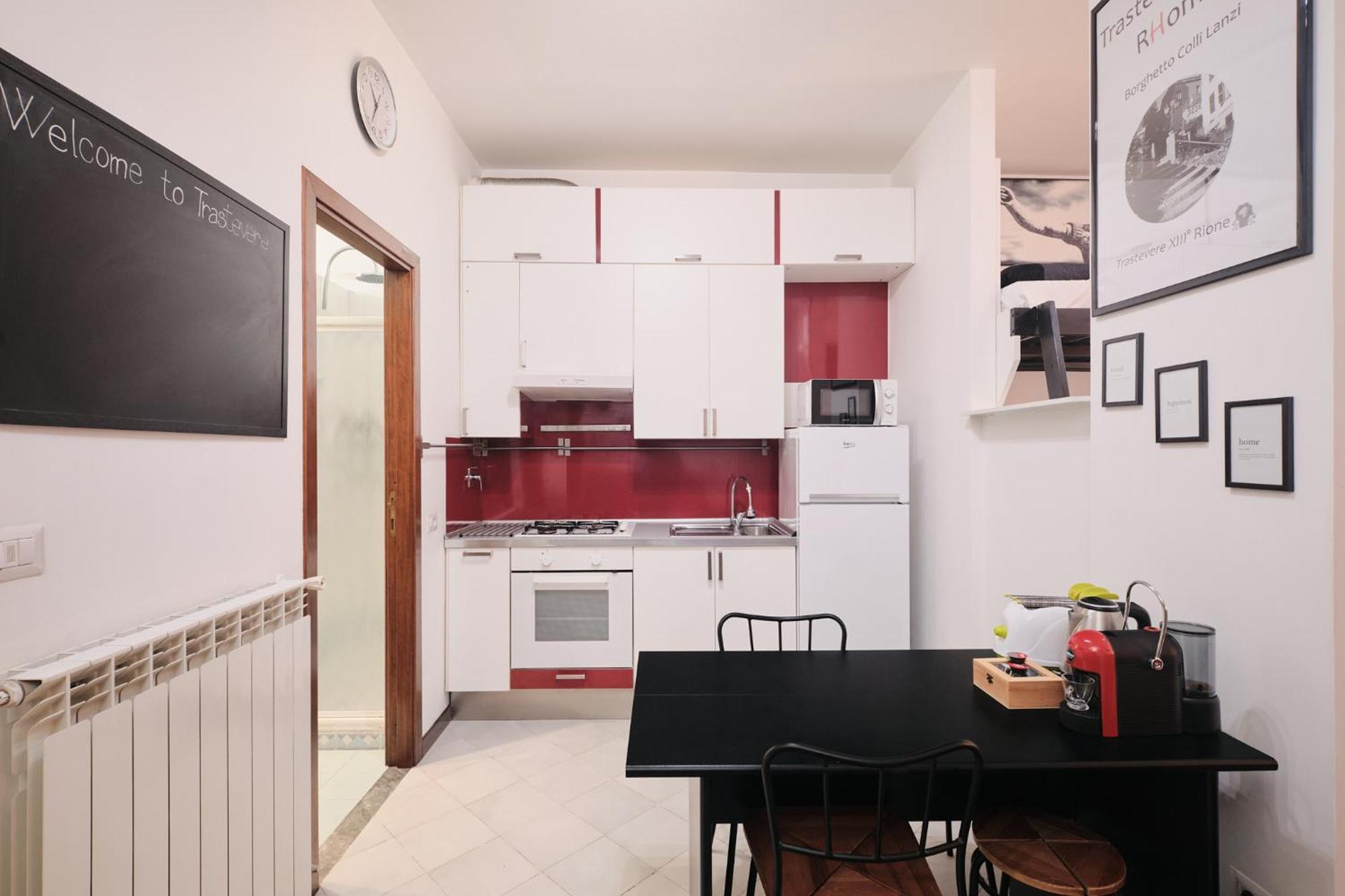 Trastevere- Flat Con Giardino, Ac, Wi-Fi & Netflix Rome Exterior photo